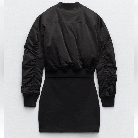 Zara mini bomber dress - Picture 5 of 8
